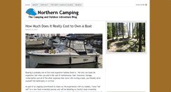 Desktop Screenshot of northerncamping.com